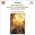 Weber, Alexander Paley – Piano Music Vol. 1 - NAXOS DDD, Cd's en Dvd's, Cd's | Klassiek, Ophalen of Verzenden