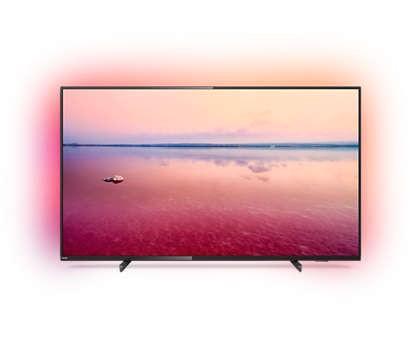 Smart TV Philips 43pus6754/12 met ambient licht, TV, Hi-fi & Vidéo, Télévisions, Utilisé, LED, 80 à 100 cm, 4k (UHD), Philips