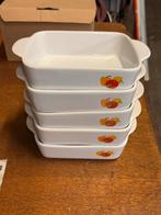 Set keramische ovenschaaltjes, Ophalen of Verzenden, Zo goed als nieuw