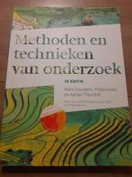 Methoden en technieken van onderzoek, 7e editie met MyLab NL, Ophalen of Verzenden, Zo goed als nieuw, Nederlands, Mark Saunders; Philip Lewis; Adrian Thornhill
