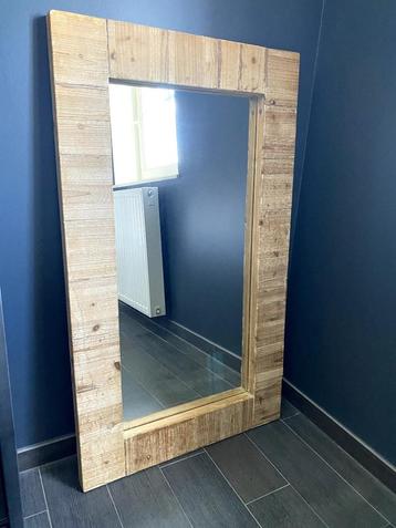Miroir en bois, Maison & Meubles, Comme neuf, Enlèvement, 50 à 75 cm, 100 à 150 cm
