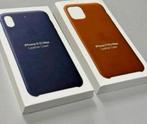2x ORIGINEEL Apple hoesje iPhone 11 Pro max + XS max Leder, Ophalen of Verzenden, Nieuw, IPhone XS