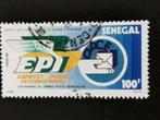 Sénégal 1987 - 100 ans premier timbre au Sénégal, Affranchi, Enlèvement ou Envoi, Autres pays