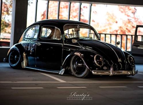Volkswagen cox, Auto's, Oldtimers, Particulier, Volkswagen, Benzine, 2 deurs, Handgeschakeld, Zwart, Overige kleuren, Kunstmatig leder