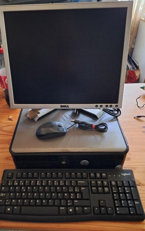 PC Dell Optiplex 780, Computers en Software, Desktop Pc's, Gebruikt, 2 tot 3 Ghz, HDD, 4 GB, Met monitor, Ophalen