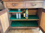 Antieke lage kast / bar, Ophalen, Zo goed als nieuw, 25 tot 50 cm, 50 tot 100 cm