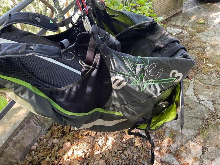 SUPAIR EVO XC3 HARNAS, Sport en Fitness, Zweefvliegen en Paragliding, Zo goed als nieuw, Zitje of Harnas, Ophalen