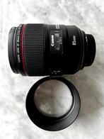 Canon EF 85MM 1.4 L IS USM, Audio, Tv en Foto, Ophalen, Zo goed als nieuw, Telelens