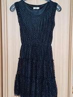 Zwarte zomerjurk Maat 38, Taille 38/40 (M), Comme neuf, Longueur genou, Molly Bracken