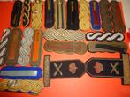 11 paires épaulettes gala armée belge, Verzamelen, Ophalen of Verzenden, Landmacht, Embleem of Badge