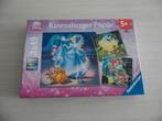 PUZZLE  3X 49 PIÈCES     PRINCESSES   DISNEY   RAVENSBURGER, Enlèvement ou Envoi, 10 à 50 pièces, Comme neuf, 4 à 6 ans