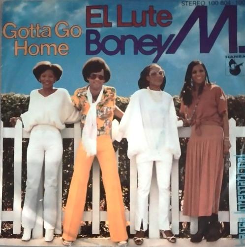 Boney M - EL Lute, Cd's en Dvd's, Vinyl Singles, Zo goed als nieuw, Single, Pop, 7 inch, Verzenden