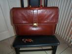 JM Leder Made in Italy Boekentas Np € 485, Gebruikt, Bruin, Aktetas of Boekentas, Ophalen of Verzenden