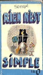 „Niets is eenvoudig” van Sempé — Folio Edition (1971)., Boeken, Sempé, Eén stripboek, Ophalen, Gelezen
