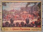 Puzzle vintage - Procession de la Reine - Plus de 400 pièces, Enlèvement ou Envoi, Moins de 500 pièces, Utilisé