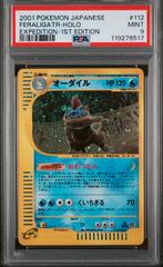 Pokémon feraligatr holo 1st edition expedition japanese psa9, Hobby en Vrije tijd, Verzamelkaartspellen | Pokémon, Ophalen of Verzenden