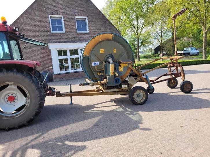 Ocmis beregeningshaspel 75- 250, Tuin en Terras, Tuinslangen, Gebruikt, Overige typen, Ophalen