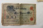 Reichsbanknotes 100 and 20 Reichsmark, Timbres & Monnaies, Billets de banque | Europe | Euros, Enlèvement ou Envoi, Allemagne