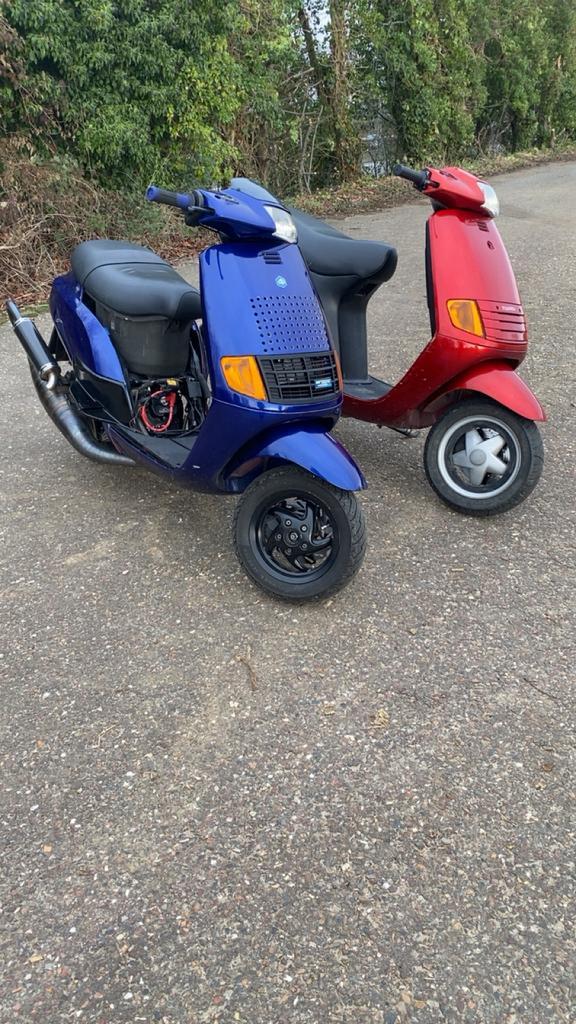 183cc toronda skipper a1 42.8 pk, Fietsen en Brommers, Scooters | Piaggio, Zo goed als nieuw, Ophalen