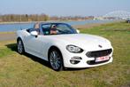 Fiat  Spider 2018 Automaat, Auto's, Fiat, 4 cilinders, Cabriolet, Wit, Leder