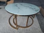 Salon tafel, Huis en Inrichting, Ophalen, Zo goed als nieuw, Glas