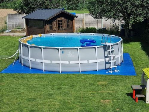 Ensemble complet piscine Valeur 4500€ voir description, Jardin & Terrasse, Piscines, Utilisé, 120 cm ou plus, Rond, Enlèvement
