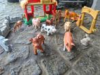 Boerderij dieren met kleine stal, Kinderen en Baby's, Speelgoed | Overig, Ophalen of Verzenden