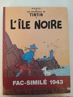 Rare PLV Tintin L'Île Noire Fac-Similé, Enlèvement ou Envoi, Utilisé, Hergé