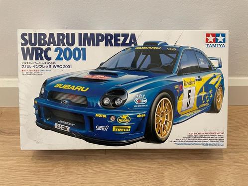 Tamiya Subaru Impreza WRC 2001 1/24 #24240, Hobby en Vrije tijd, Modelbouw | Auto's en Voertuigen, Zo goed als nieuw, Auto, Groter dan 1:32