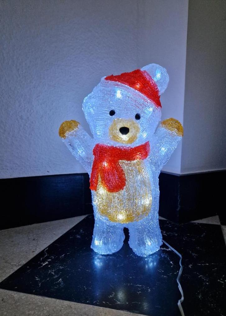 Led Kerstman met Timer voor direct sfeer in huis., Diversen, Kerst, Nieuw, Ophalen