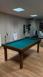 Biljarttafel 2 meter x 1,10 meter incl stokken en ballen., Ophalen, Gebruikt, Biljarttafel