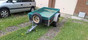 Remorque 1m60 sur 1m10, Autos : Divers, Remorques, Enlèvement, Comme neuf