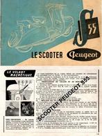 RTM-scooter PEUGEOT S55 en PEUGEOT S57 in het Frans., Motoren, Handleidingen en Instructieboekjes, Ophalen of Verzenden