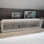 Collection complète 9 figurines Tintin hors-séries + vitrine, Ophalen of Verzenden, Gebruikt