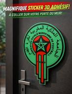 Sticker 3D Rigide Équipe Nationale Marocaine FRMF, Neuf, Enlèvement, Sport, Autres formes