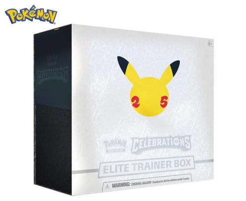 Celebrations Elite Trainer Box Pokémon, Hobby & Loisirs créatifs, Jeux de cartes à collectionner | Pokémon, Neuf, Booster, Foil