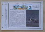 Année 1988 : Carte souvenir fdc soie - 2273-2276 : De zee -, Postzegels en Munten, Postzegels | Europa | België, Ophalen of Verzenden