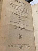 Oud Juridisch Document - Verzameling Decisiën 1826 boek., Ophalen of Verzenden