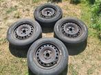 4 pneus sur jantes Apollo Alnac 4G 195/65 R15 91V, Auto-onderdelen, Banden en Velgen, Ophalen, 15 inch, Band(en), 195 mm