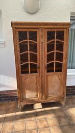 Antieke vitrine kast, Huis en Inrichting, Kasten | Vitrinekasten, Ophalen, Gebruikt, Met deur(en)