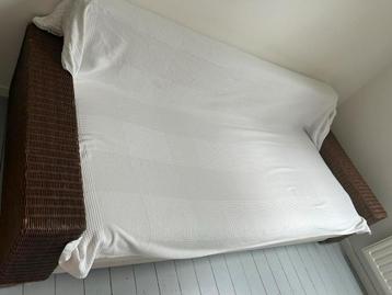Canapés lits, sleeping couch beige/brown cadeau: blanket beschikbaar voor biedingen