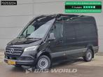 Mercedes Sprinter 319 CDI Automaat L2H2 model 2025 Camera MB, Auto's, Bestelwagens en Lichte vracht, Euro 6, 4 cilinders, Zwart