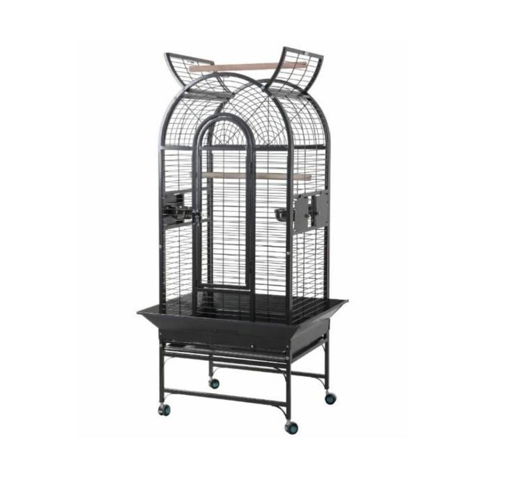 Papegaaienkooi Coco Grijs Papegaaien Kooi Vogelkooi Strong!, Dieren en Toebehoren, Vogels | Hokken en Kooien, Nieuw, Vogelkooi