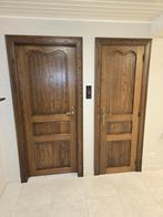 Massief eiken deuren, Doe-het-zelf en Bouw, Ophalen, Zo goed als nieuw