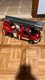 Speelgoed brandweerwagen met Werkend licht, sirene & ladder!, Kinderen en Baby's, Speelgoed |Speelgoedvoertuigen, Gebruikt, Ophalen of Verzenden