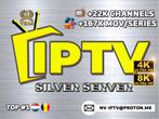IPTV SILVER Server 8K/4K UHD (1 jaar), Audio, Tv en Foto, Mediaspelers, Ophalen, Nieuw, Zonder harde schijf