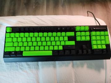 Clavier pour jeu Razer Blackwidow. Interrupteur vert, Informatique & Logiciels, Enlèvement, Comme neuf, Clavier gamer