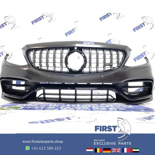 W205 C205 A205 FACELIFT C63 AMG VOORBUMPER COMPLEET +GT GRIL, Auto-onderdelen, Carrosserie, Bumper, Mercedes-Benz, Voor, Gebruikt