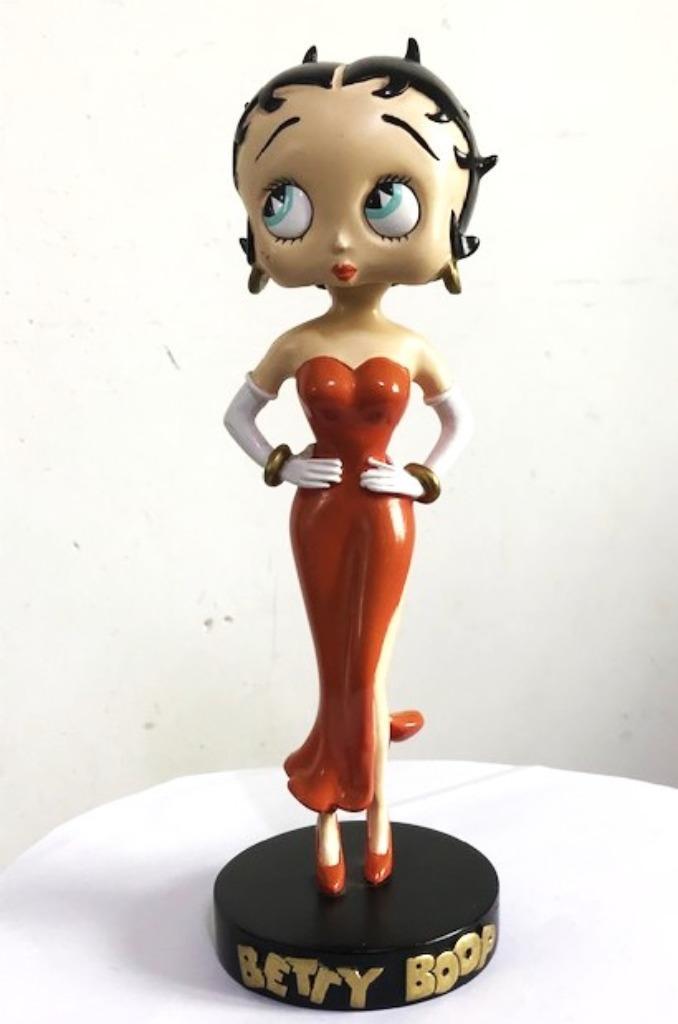 Betty Boop vrachtwagen auto bus tractor (springveer)💑🎁😘, Verzamelen, Beelden en Beeldjes, Zo goed als nieuw, Mens, Ophalen of Verzenden