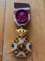Medaille Ordre de Leopold, Ophalen